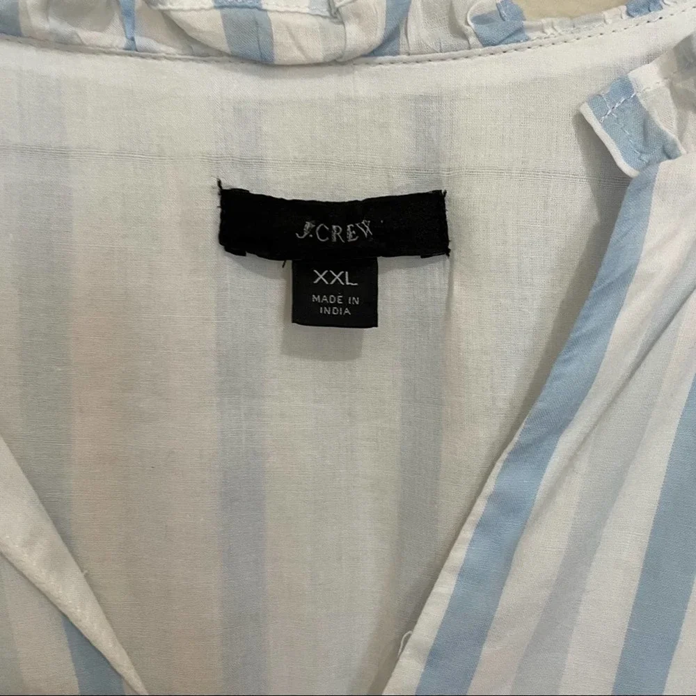 J. Crew Smocked Ruffle Dress - Picture 8 of 8